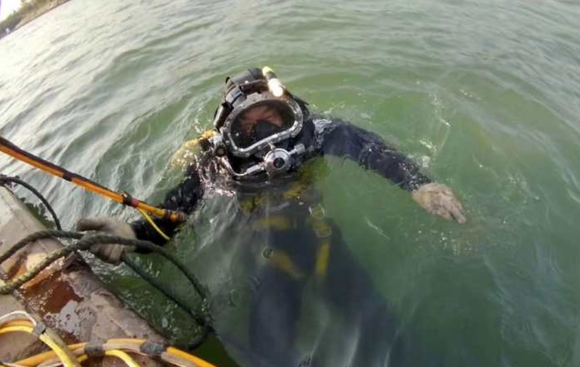 水下沉物、落水者打撈